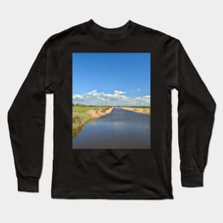 On The River Huntspill Long Sleeve T-Shirt